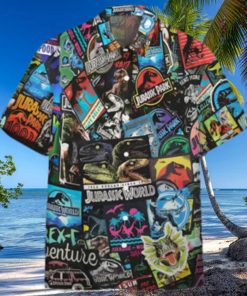 Jurassic World All Over Print 3D Jurassic Park Hawaiian Shirt