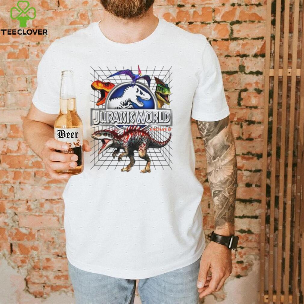 Jurassic World Evolved Dino Grid shirt Jurassic World Evolved Dino Grid shirt