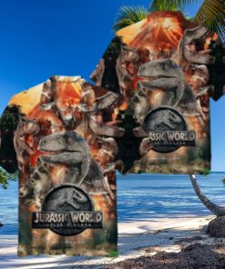 Jurassic World Fallen Kingdom Universal Jurassic Park Hawaiian Shirt