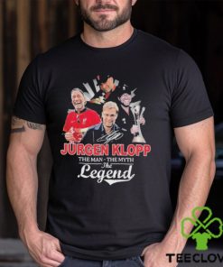 Jurgen Klopp Tha Man The Myth The Legend Signature Shirt