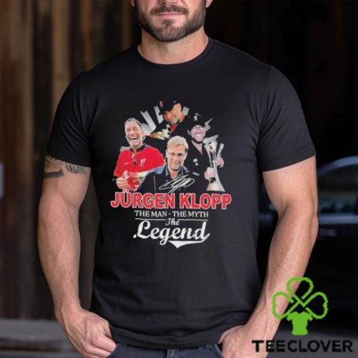 Jurgen Klopp Tha Man The Myth The Legend Signature Shirt