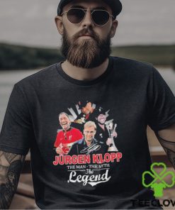 Jurgen Klopp Tha Man The Myth The Legend Signature Shirt
