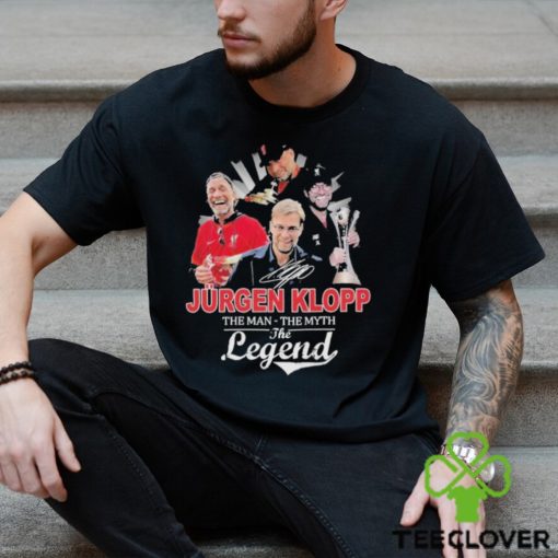 Jurgen Klopp Tha Man The Myth The Legend Signature Shirt