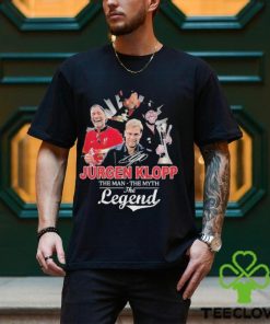 Jurgen Klopp Tha Man The Myth The Legend Signature Shirt