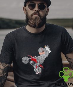 Jurgen Klopp riding motorcycle Nickin’ your trophies shirt