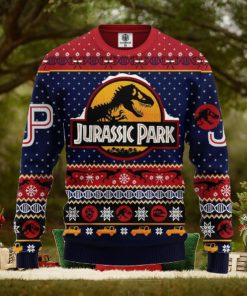 Jurrasic Park Ugly Christmas Sweater For Men Women