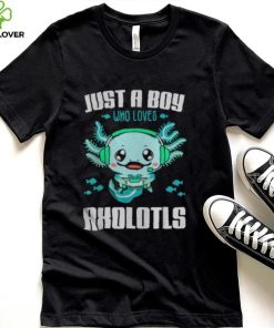 Just A Boy Who Loves Axolotls hoodie, sweater, longsleeve, shirt v-neck, t-shirt