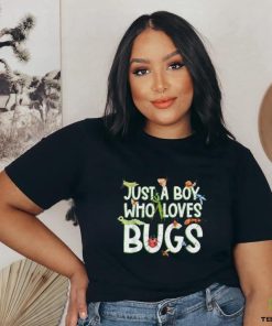 Just A Boy Who Loves Bugs T Shirt