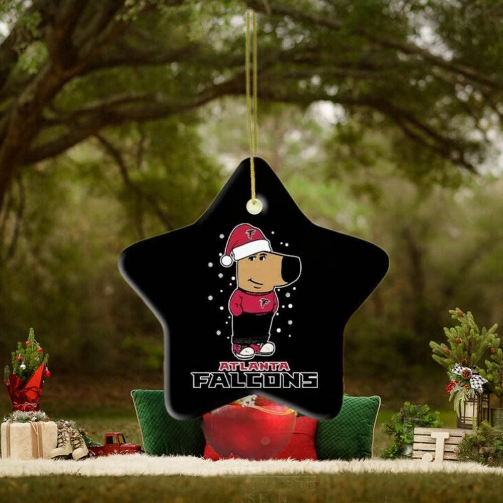 Just A Chill Guy Chill With Atlanta Falcons Christmas Ornament Just A Chill Guy Chill With Atlanta Falcons Christmas Ornament