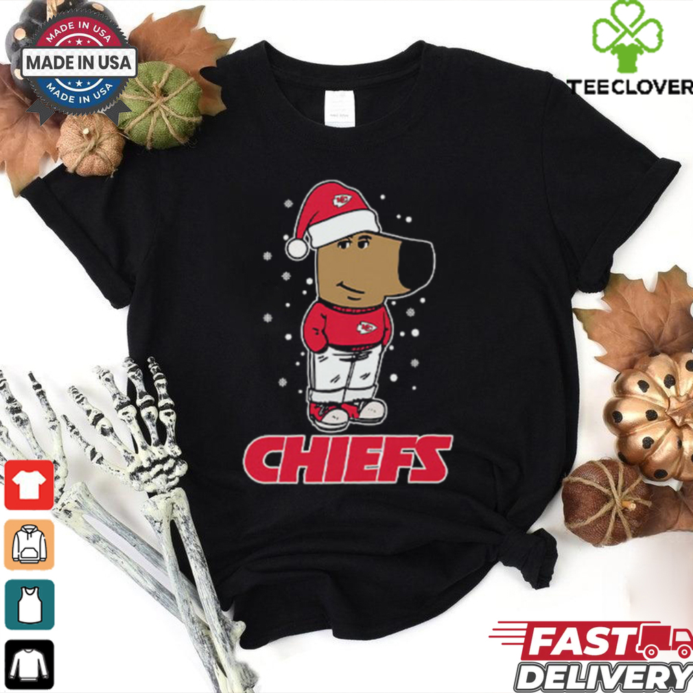 Just A Chill Guy Chill With Kansas City Chiefs Christmas Shirt Just A Chill Guy Chill With Kansas City Chiefs Christmas Shirt