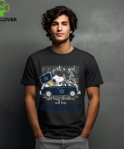 Just A Girl Who Lover Christmas And Love Dallas Cowboys shirt