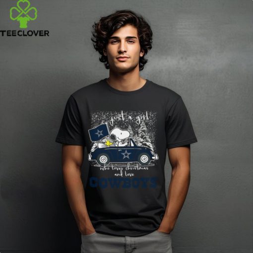 Just A Girl Who Lover Christmas And Love Dallas Cowboys shirt
