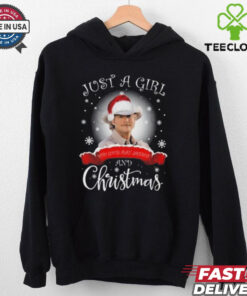 Just A Girl Who Loves Alan Jackson And Christmas T Shirt