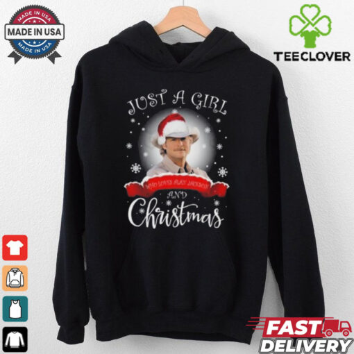 Just A Girl Who Loves Alan Jackson And Christmas T Shirt