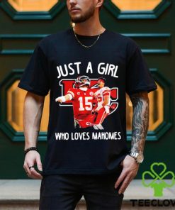 Just A Girl Who Loves Chiefs Mahomes 15 Shirt 3 Just A Girl Who Loves Chiefs Mahomes 15 Shirt