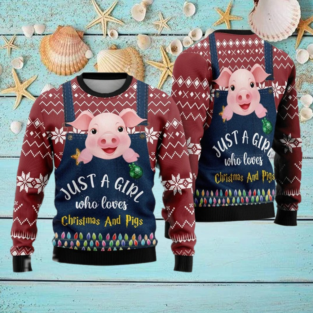 Just A Girl Who Loves Christmas And Pig Just A Girl Who Loves Christmas And Pig