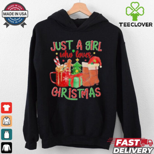 Just A Girl Who Loves Christmas Shirt