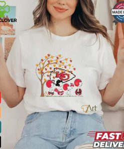 Just A Girl Who Loves Fall And Kansas City Chiefs Snoopy shirt