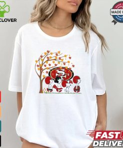 Just A Girl Who Loves Fall And San Francisco 49ers Snoopy shirt