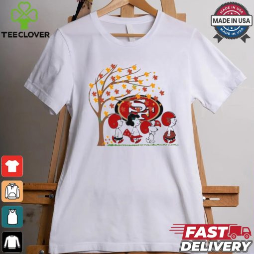 Just A Girl Who Loves Fall And San Francisco 49ers Snoopy shirt