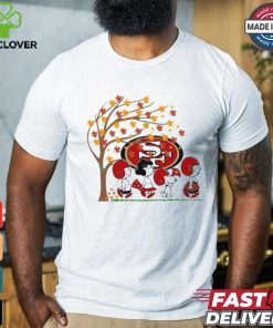 Just A Girl Who Loves Fall And San Francisco 49ers Snoopy shirt