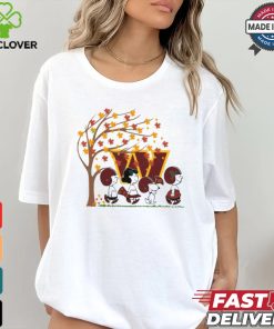 Just A Girl Who Loves Fall And Washington Commanders Snoopy shirt