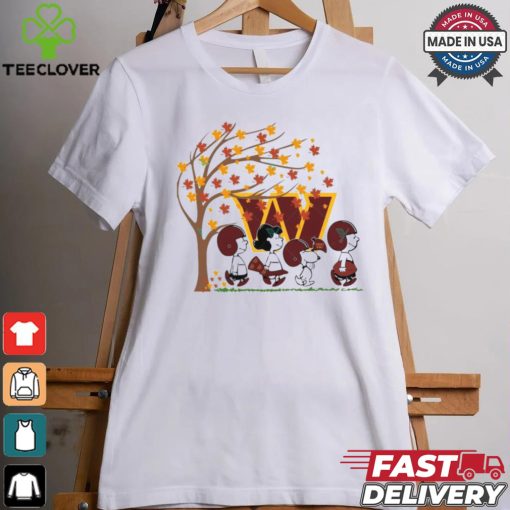 Just A Girl Who Loves Fall And Washington Commanders Snoopy shirt