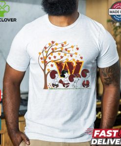 Just A Girl Who Loves Fall And Washington Commanders Snoopy shirt