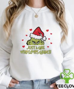 Just A Girl Who Loves Grinch Shirt 3 Just A Girl Who Loves Grinch Shirt