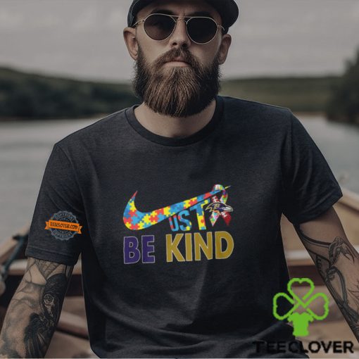 Just Be Kind Baltimore Ravens Shirt