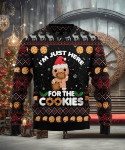 Just Here For The Cookies Ugly Christmas Sweater, Best Christmas Gifts Ideas