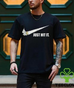 Just Hit It Funny Cannabis Smoker Weed Marijuana Stoner T Shirt