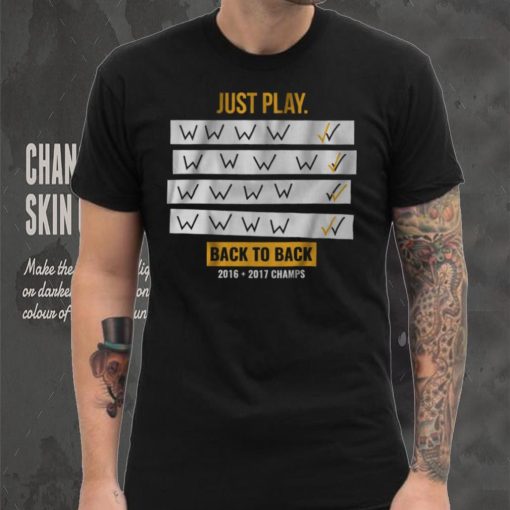 Just Play, Back to Back Shirt