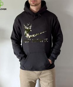 Just Shoot It Funny Nike Hunting Deer hoodie, sweater, longsleeve, shirt v-neck, t-shirt