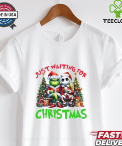 Just Waiting For Christmas, Funny Grinch Shirt, Grinch Shirt