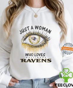 Just Woman Baltimore Ravens Shirt