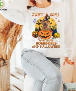 Just a Girl who loves Boerboel and Halloween Tee T Shirt