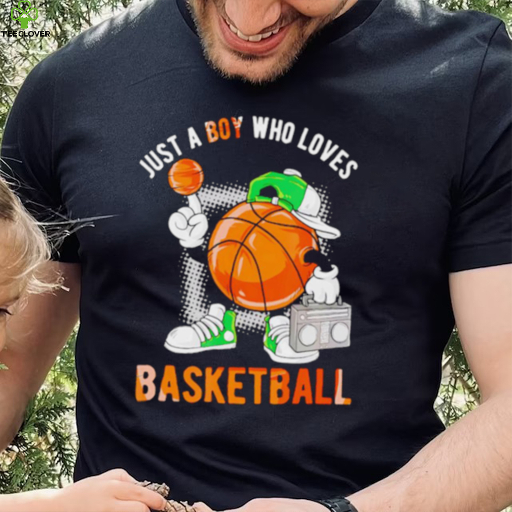 Just a boy who loves basketball classic shirt Just a boy who loves basketball classic shirt