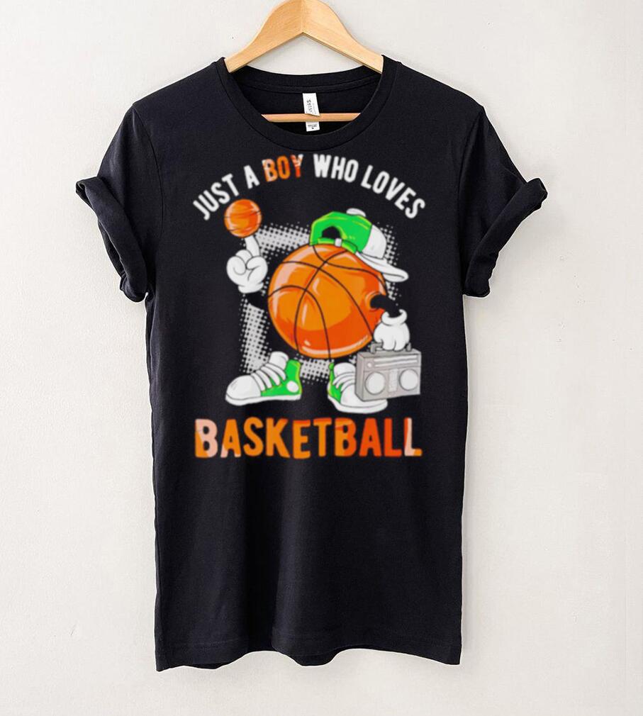 Just a boy who loves basketball classic shirt Just a boy who loves basketball classic shirt