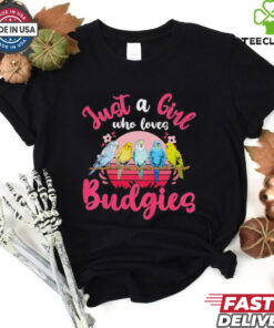 Just a girl who loves Budgerigar vintage shirt