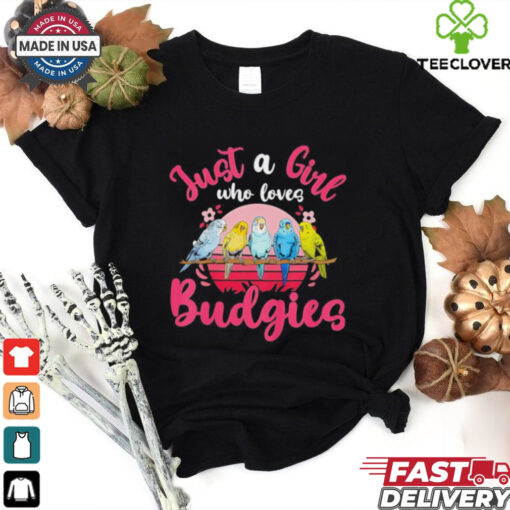 Just a girl who loves Budgerigar vintage shirt