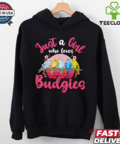 Just a girl who loves Budgerigar vintage shirt