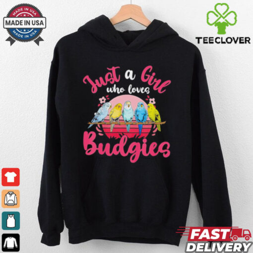 Just a girl who loves Budgerigar vintage shirt