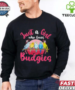 Just a girl who loves Budgerigar vintage shirt