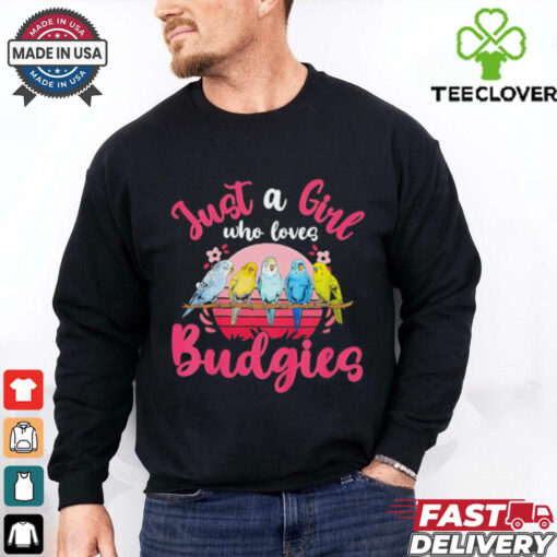 Just a girl who loves Budgerigar vintage shirt
