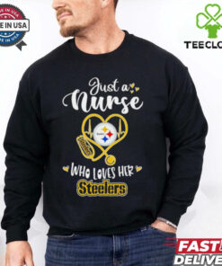 Just a nurse who loves her Pittsburgh Steelers shirt