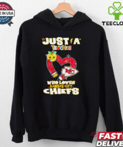 Just a teacher who loves Kansas City Chiefs shirt