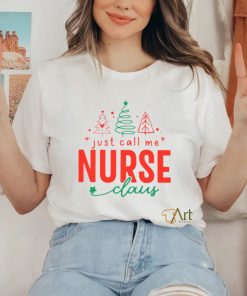 Just call me Nurse cloud christmas 2023 t shirt 1 Just call me Nurse cloud christmas 2023 t shirt