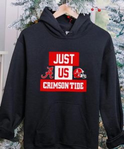 Just us Alabama Crimson Tide helmet logo shirt 6 Just us Alabama Crimson Tide helmet logo shirt