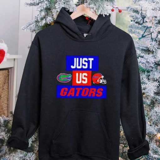 Just us Florida Gators helmet logo hoodie, sweater, longsleeve, shirt v-neck, t-shirt